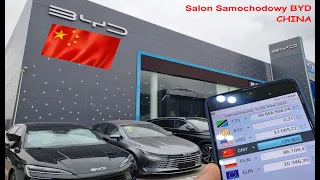 Z wizytą w salonie samochodowym BYD w Chinach - China BYD car - Build Your dreams. Nowości od BYD