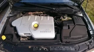 Wymiana filtra powietrza wraz z jego obudową w Renault Laguna II