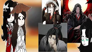 Tgcf react to Wei Wuxian /Реакция БН на Вэй Усянь. НА ЗАКАЗ