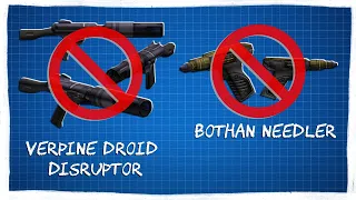 The Weapons that were TOO Dangerous for Star Wars - The Weapons Banned in the Galaxy