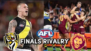Best Of Richmond VS Brisbane FINALS RIVALRY