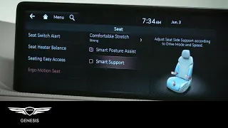 Ergo Motion Seat | Genesis G80 and GV80 | How-To | Genesis USA