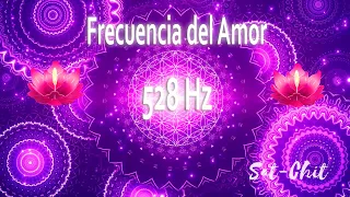 FRECUENCIA DEL AMOR 528 Hz Tono Milagroso ✦ Aumenta la Vibración y Armoniza la Energía ✦  Repara ADN