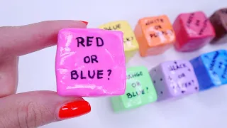 CLAY CRACKING ASMR - Guess The Color Inside + how to make clay cracking Tutorial