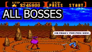 Genesis rom Sunset Riders Sega All Bosses No Damage Full HD