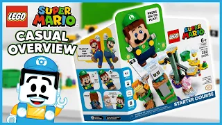 Luigi Starter Course (71387) LEGO Super Mario Overview!