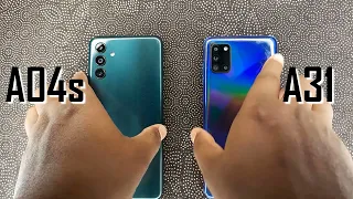 Samsung Galaxy A04s VS A31 Speed Test