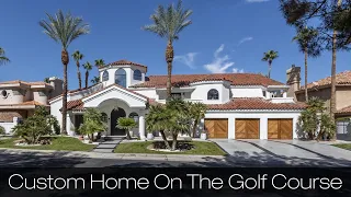 Touring An Exquisite Home In The Prestigious Guard Gated Golf Course Community In Spanish Trail.