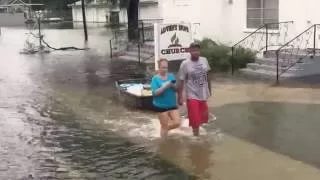 Hurricane Hermine hits Crystal River, Florida