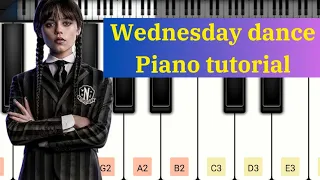 Easy learn: Wednesday dance piano tutorial