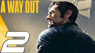 A WAY OUT - Gameplay Walkthrough Part 2 - Prison Break & Forest (Full Game) PS4 PRO