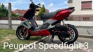 Peugeot Speedfight 3 Testfahrt 70cc