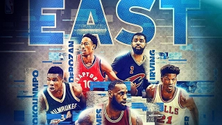 NBA 2017 East All-Star Starters Mix