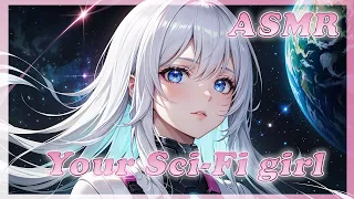 ASMR Roleplay 🌌 Stuck on a ship with an unusual girl 💛