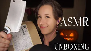 АСМР ШЕПОТ | РАСПАКОВКА | ТАПИНГ | КОСМЕТИКА 🎃 ASMR Close Whisper & Box Cosmetics