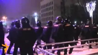 Плошча 2010. Спэцназ зьбівае дэманстрантаў | SWAT action in Minsk