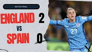 England Vs Spain| Finals| highlights| women's world cup| 2023 | FIFA lionesses salmaparalluelo
