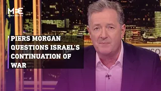 Piers Morgan questions Israeli journalist Emily Schrader about Israel’s continuation of war in Gaza