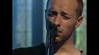 Coldplay performing Sparks live at The Chapel in 2001