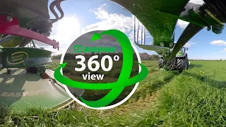 KRONE Mähwerke in der 360° Ansicht