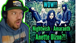 ANETTE?! Nightwish - Amaranth  (Official Video) | Reaction!