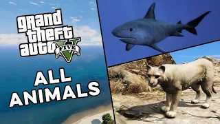 All Animals in Grand Theft Auto V