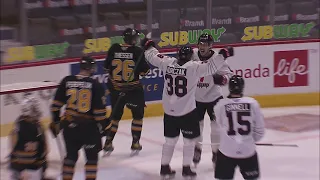 HIGHLIGHTS - Brandon Wheat Kings @ Moose Jaw Warriors - March 12, 2021