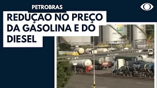 Petrobras reduz preço da gasolina e do diesel nas refinarias