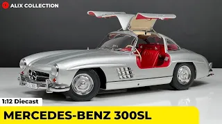 Unboxing of Mercedes Benz 300SL Gullwing 1:12 Diecast by Schuco (4K)