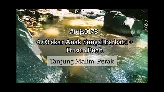 4.03 ekar Anak Sungai Berjeram dan Dusun TANJUNG MALIM, PERAK