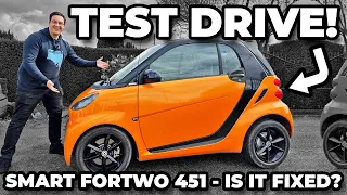 Smart ForTwo 451 First Test Drive After Repair - What Will Dad Think?