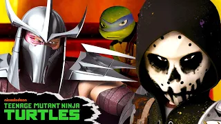 Casey Jones Fights The Shredder 🏒⚔️ | Full Scene | Teenage Mutant Ninja Turtles