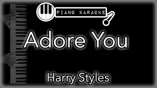 Adore You - Harry Styles - Piano Karaoke Instrumental