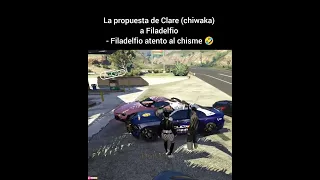 la propuesta de Clare (chiwaka) a Filadelfio 🤣 #marbella #gta #roleplay #axozer #donclips