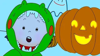 ★ Caillou and Halloween ★ Funny Animated Caillou | Cartoons for kids
