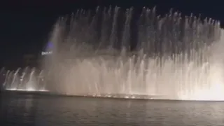 ОАЭ Дубай Поющие фонтаны Бурдж Халифа декабрь 2018