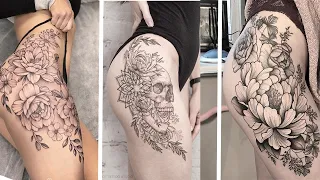 САМЫЕ СЕКСУАЛЬНЫЕ ТАТУИРОВКИ НА БЕДРЕ || TOP TATTOO 2021-2022