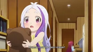 Mama , you're the Bear - Slayer | the Devil Is a Part-Timer season 2 episode 9