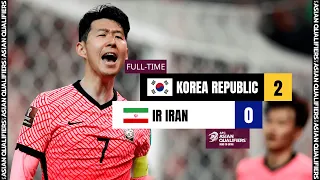 #AsianQualifiers - Group A | Korea Republic 2 -  0 Islamic Republic of Iran