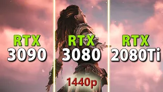 RTX 3090 vs RTX 3080 vs RTX 2080 Ti // 1440p