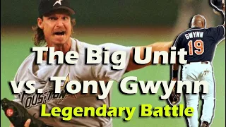 The Big Unit vs. Tony Gwynn: Unstoppable force vs. Immoveable Object