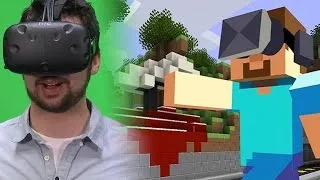 Minecraft in VR mit HTC Vive: Einfach nur atemberaubend! (Gameplay & Guide)