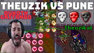 THEUZIKAT PK IN RASTEIBRA AND BOMBRA, EL MAGO ON TIBIA'S PK SOLO, DUKOTH KING OF SCREAMS, #GWTIBIA