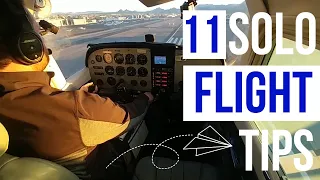 11 Tips for Student Solo Flights | Essential Advice for First-time Flyers