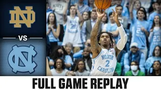 Notre Dame vs. North Carolina Full Game Replay | 2022-23 ACC Men’s Basketball