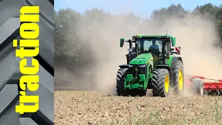 John Deere 8R 370 im traction Erstkontakt