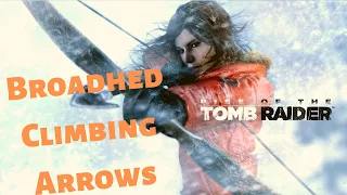 Rise of the Tomb Raider_Broadhed Climbing Arrows