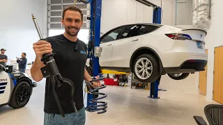 NEW! Tesla Luxury Suspension Install and Review - Unplugged Performance