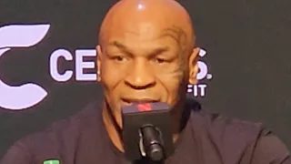 Mike Tyson SCOLDS little kid for CURSING & asks him "WHERE'S YOUR MOTHER AT?"