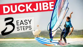 Windsurfing Tutorial: HOW TO DUCK JIBE in 3 STEPS | ​with @Nico Prien